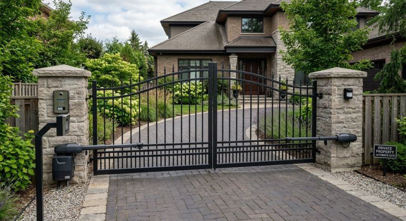 Motorized Gate Installation in Mcdonough, GA