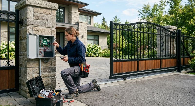 Electronic Gate Installation in Cumming, GA